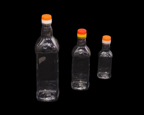 1 Ltr Plain Round Bottle