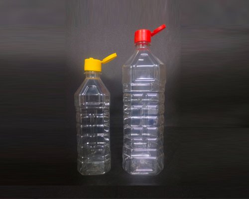 New Square Pet Bottle (1000 MI, 500 MI), 1 Ltr